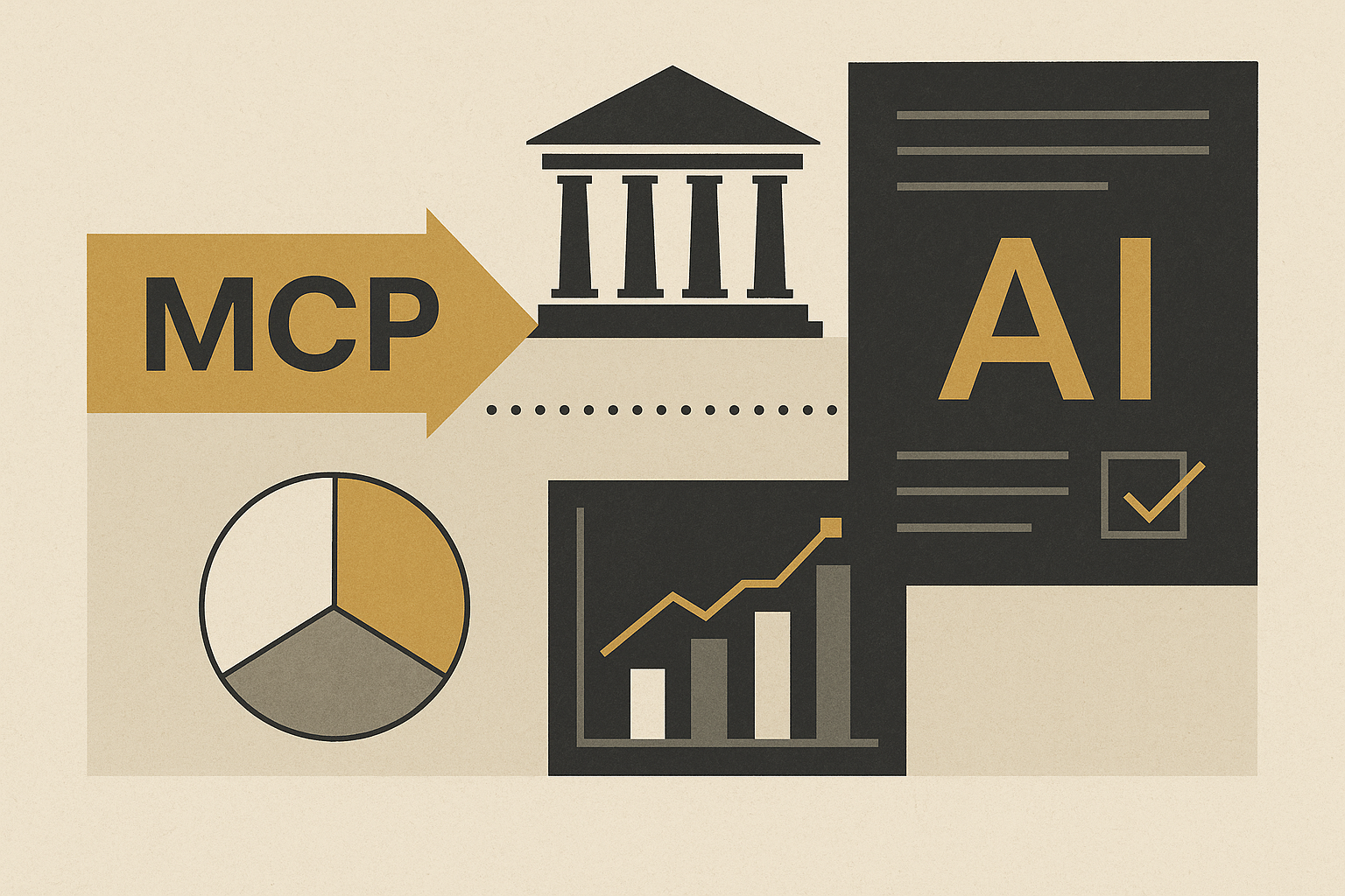 Diagram showing MCP aligning with federal AI policy.
