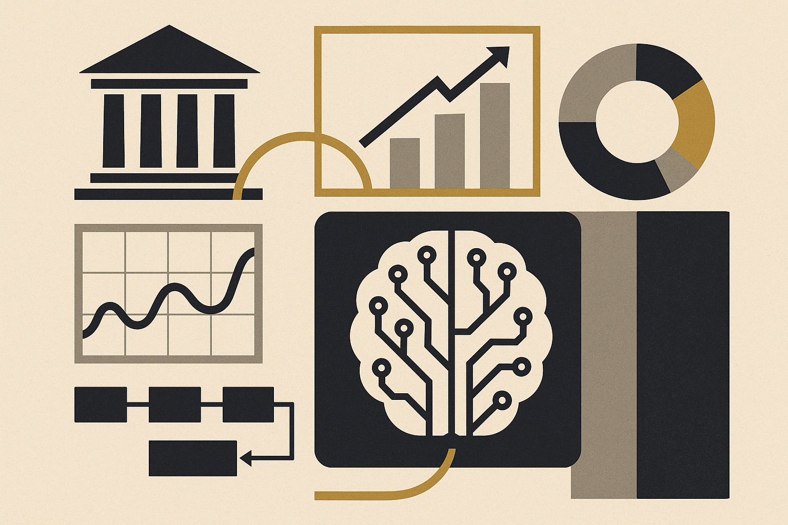 Illustration of AI governance framework.