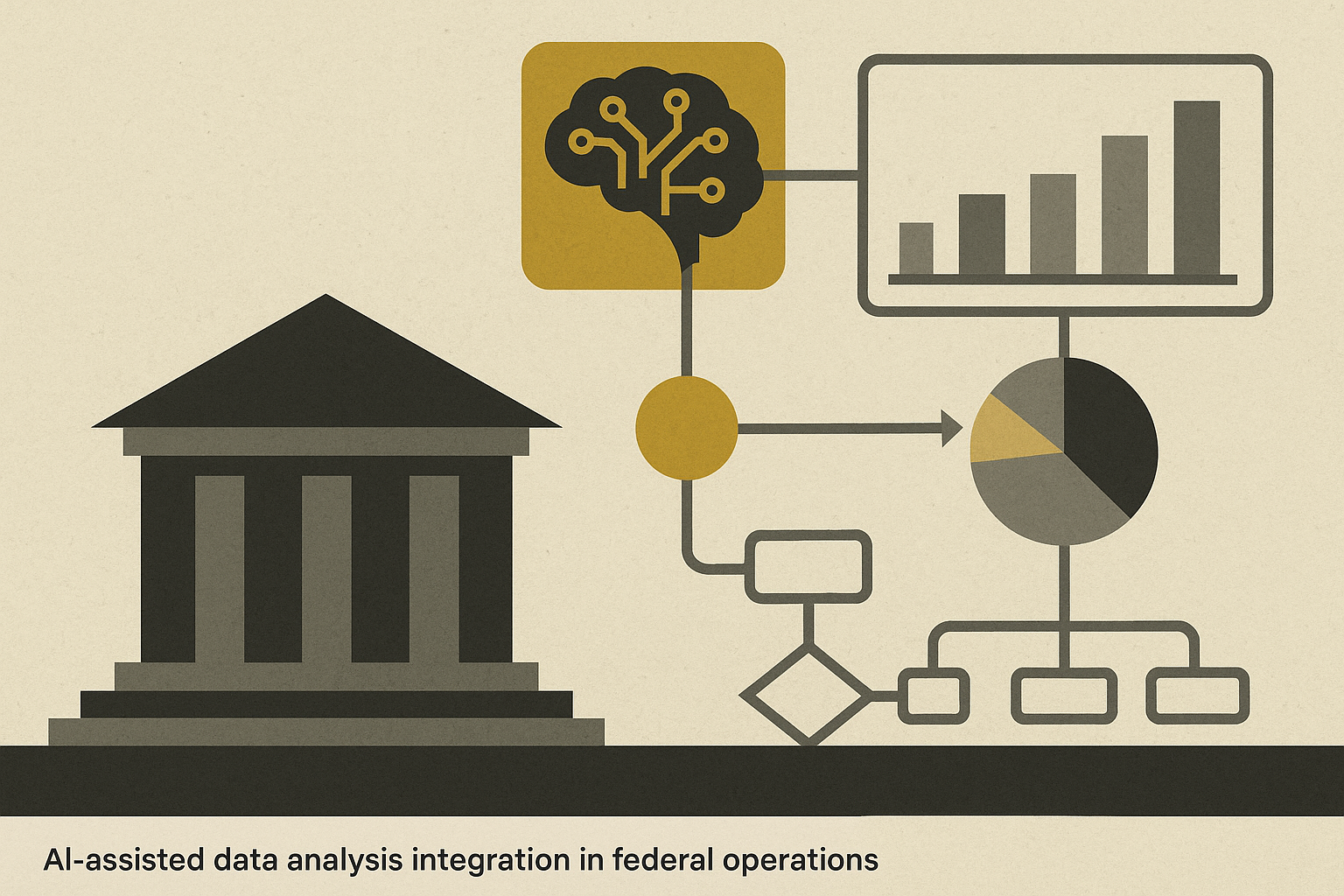 AI-assisted data analysis in federal operations.