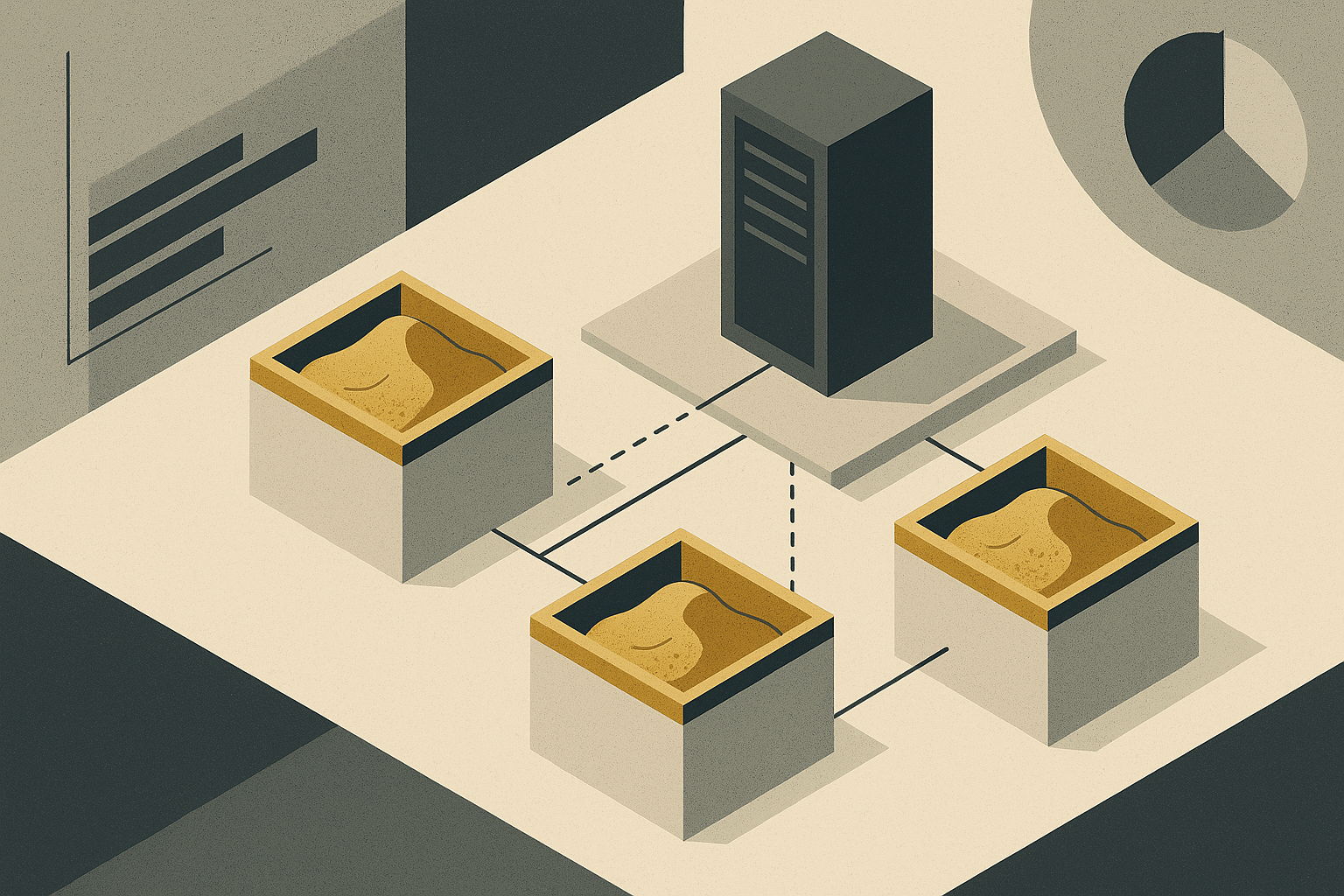 Shared sandbox environments with centralized infrastructure.