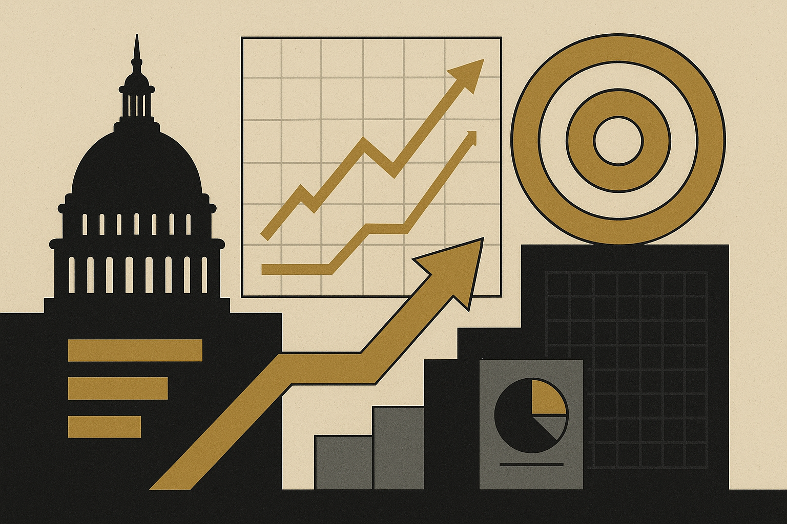 Conceptual diagram of strategic advisory in federal IT.